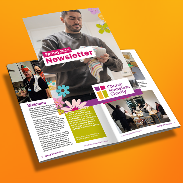 Church Homesless Charity - newsletter