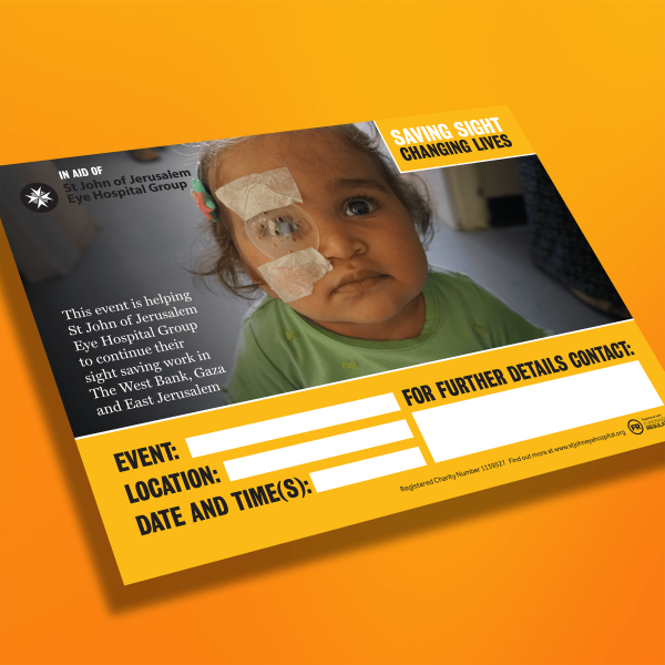 Portfolio - St John of Jerusalem Eye Hospital - Poster