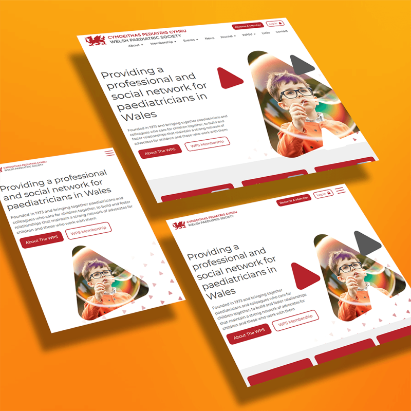 Welsh Paediatric Society - Website