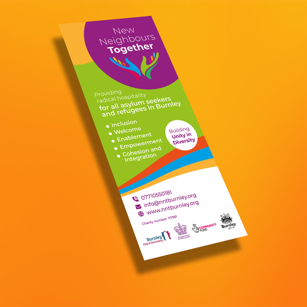 new neighbours together - pull up banner